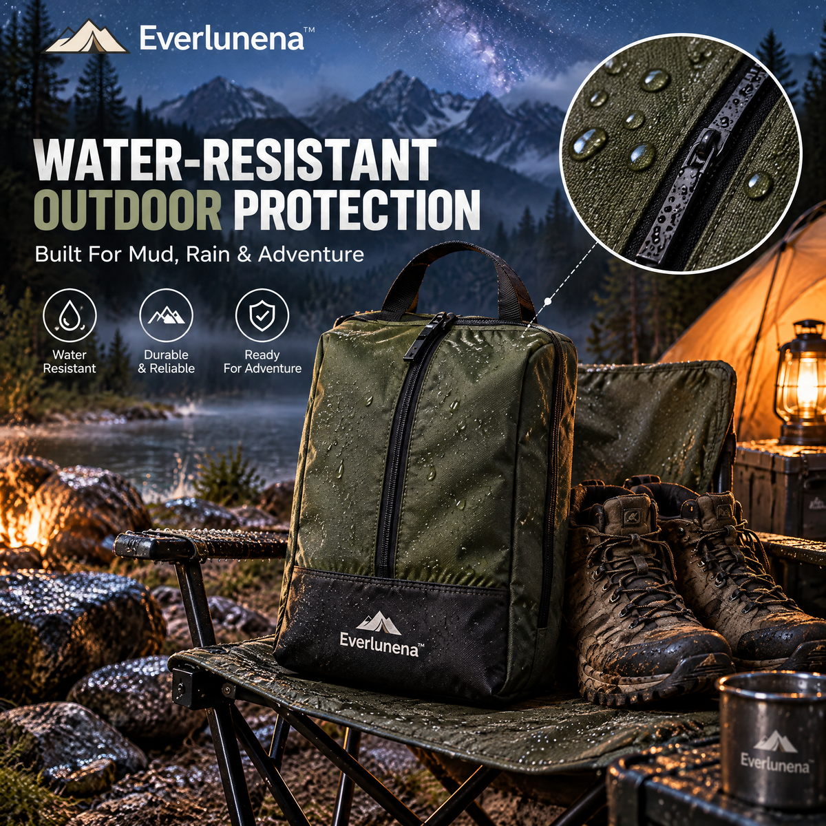 Everlunena™ Camping Shoe Bag