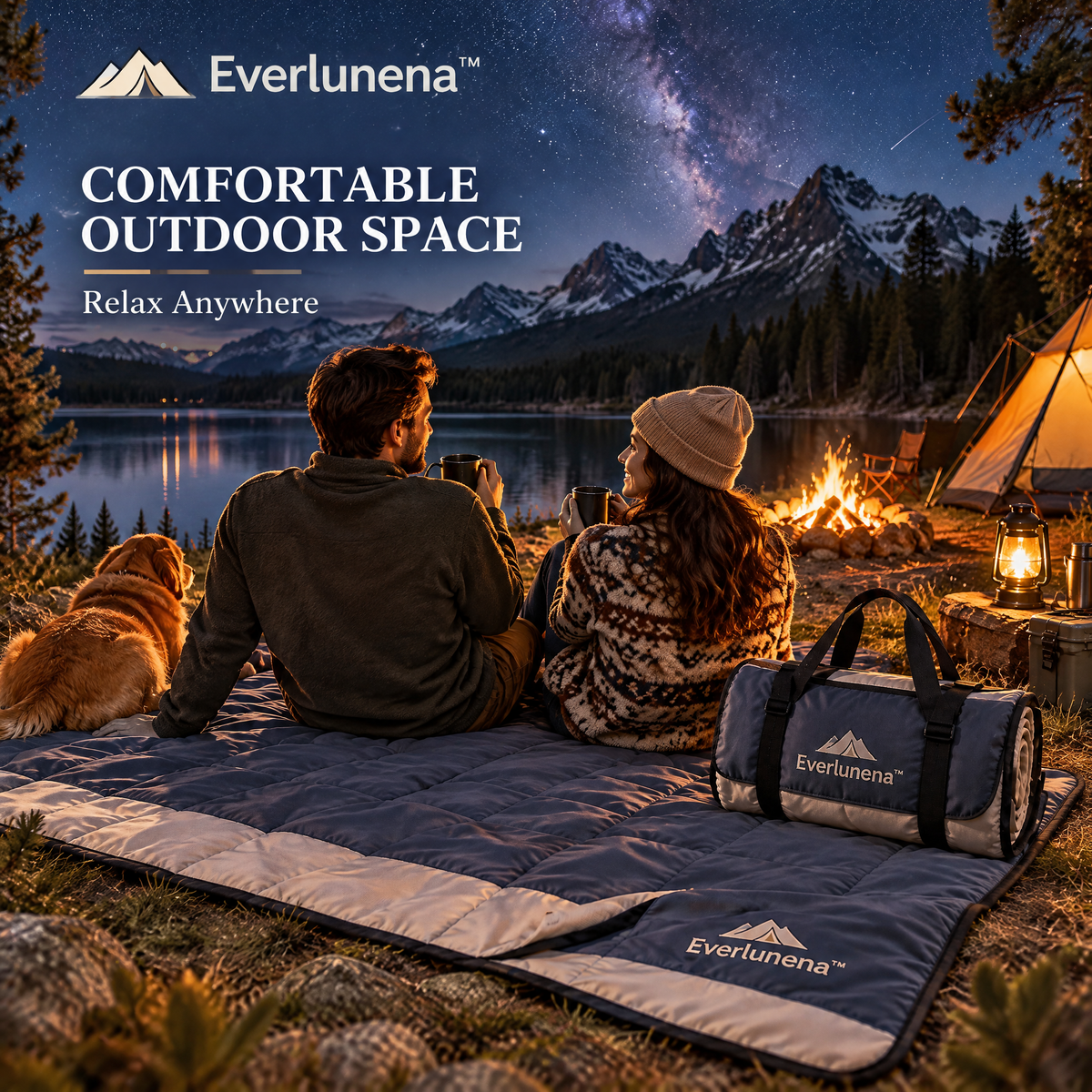 Everlunena™ Portable Outdoor Blanket Tote