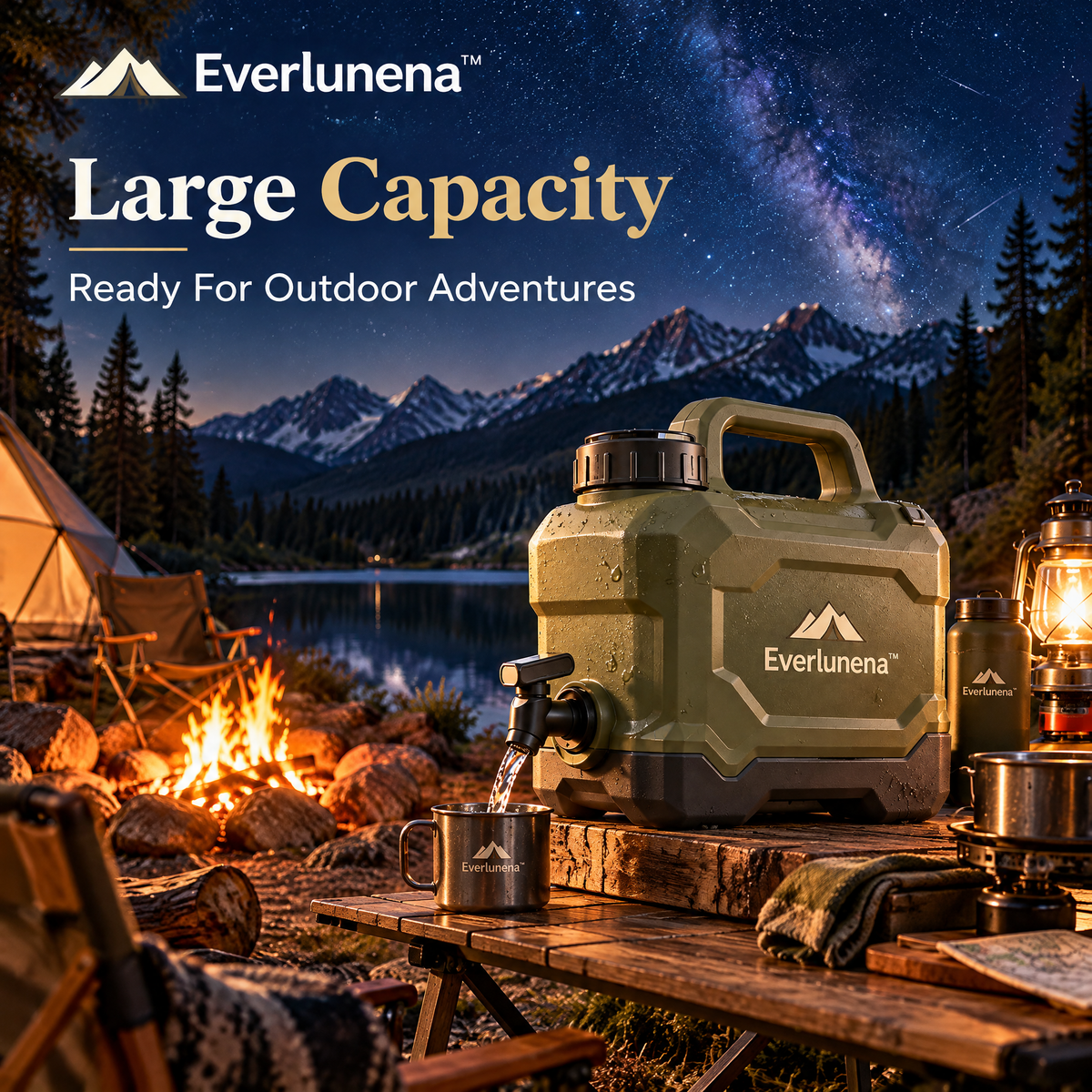 Everlunena™ Camping Water Jug