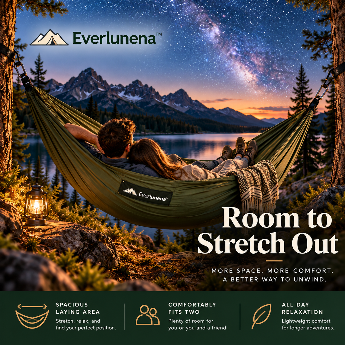 Everlunena™ Portable Hammock