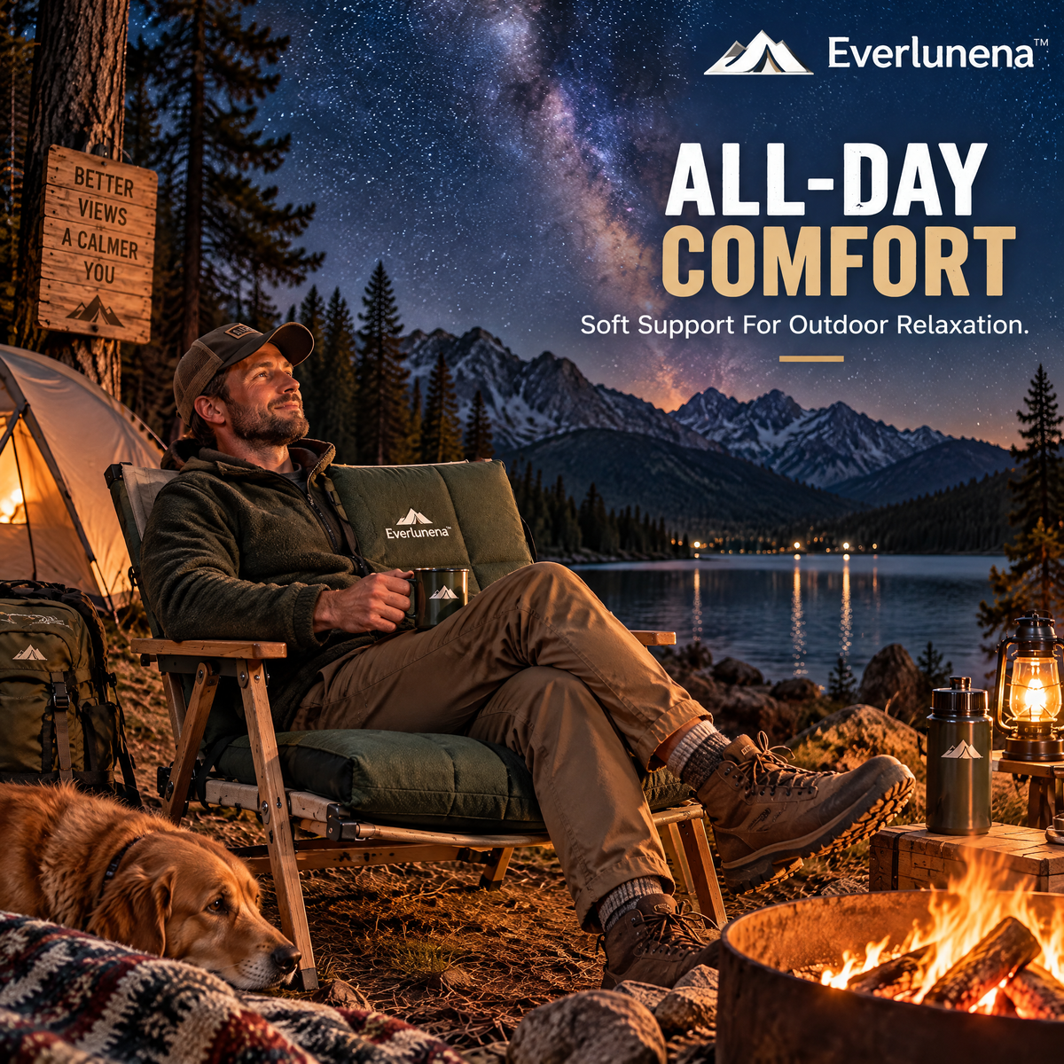 Everlunena™ Camping Seat Cushion