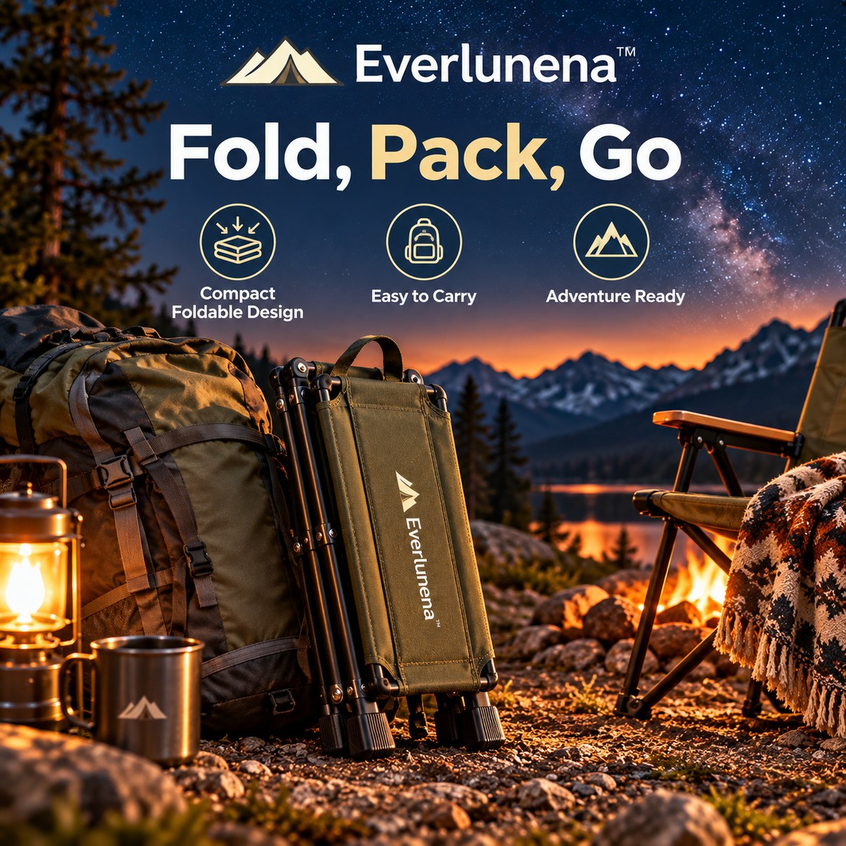 Everlunena™ Camping Foot Rest