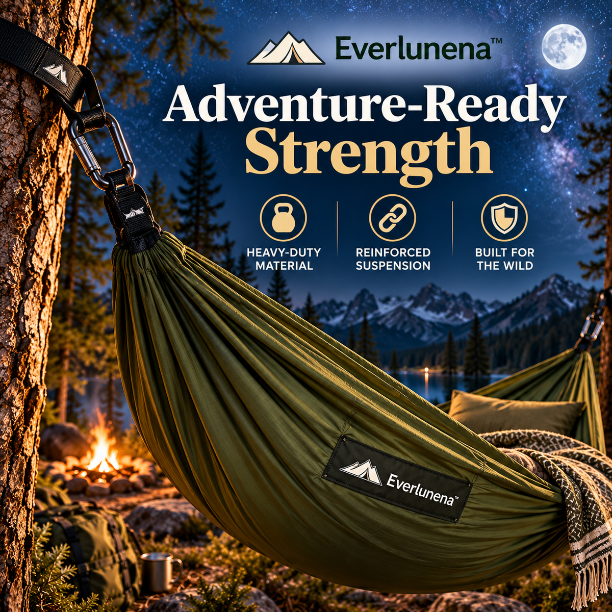 Everlunena™ Portable Hammock