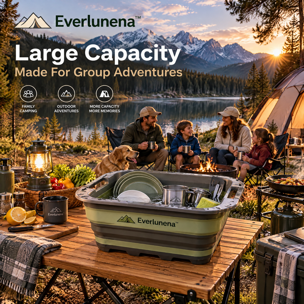 Everlunena™ Collapsible Camping Sink