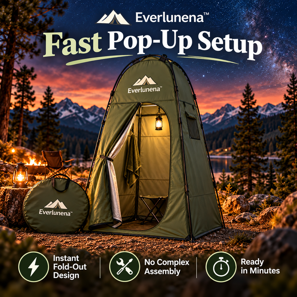 Everlunena™ Pop Up Privacy Tent