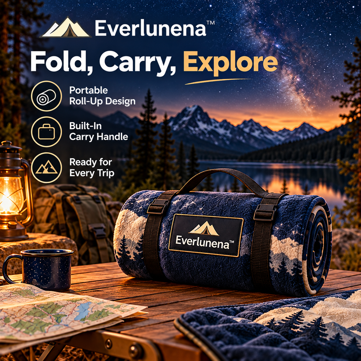 Everlunena™ Portable Picnic Blanket