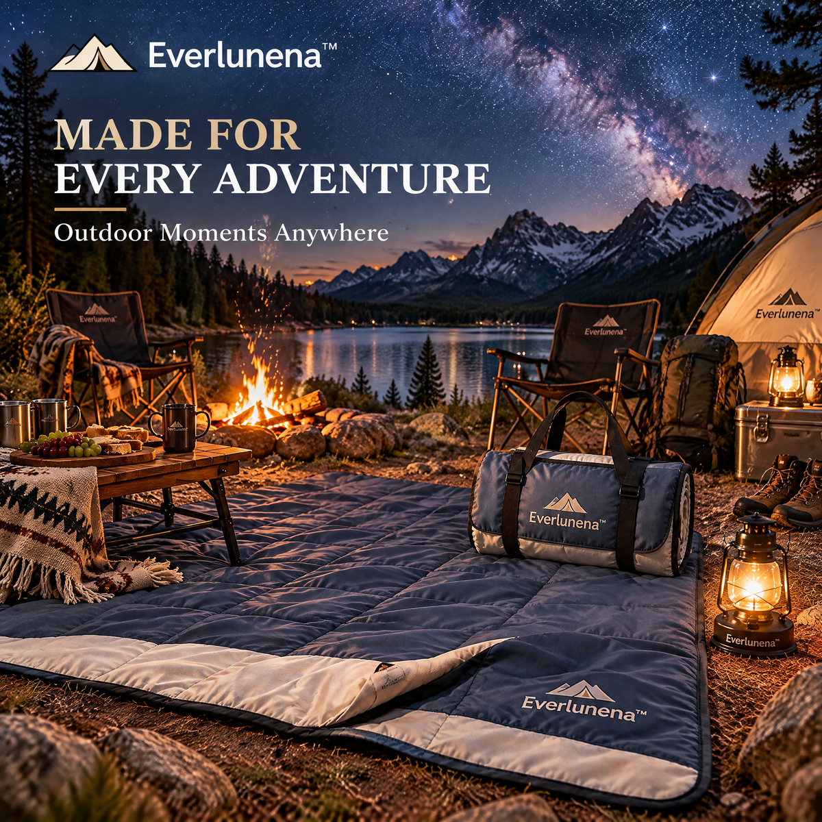 Everlunena™ Portable Outdoor Blanket Tote